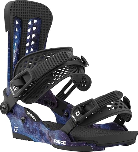 UNION FORCE COSMOS ビンディング Union Force Cosmos Black & Blue Snowboard Bindings 2023 | Zumiez