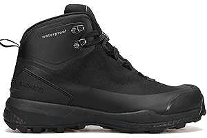 HUMTTO Men's Winter Hiking Snow Boots - Waterproof Warm & Non-Slip Lightweight Fur Lined Ankle Boots, For Cold-Weather Daily, Work, Trails, and More