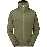 Rab Men's Kinetic 2.0 Hooded Waterproof Lightweight Jacket for Hiking and Trekking