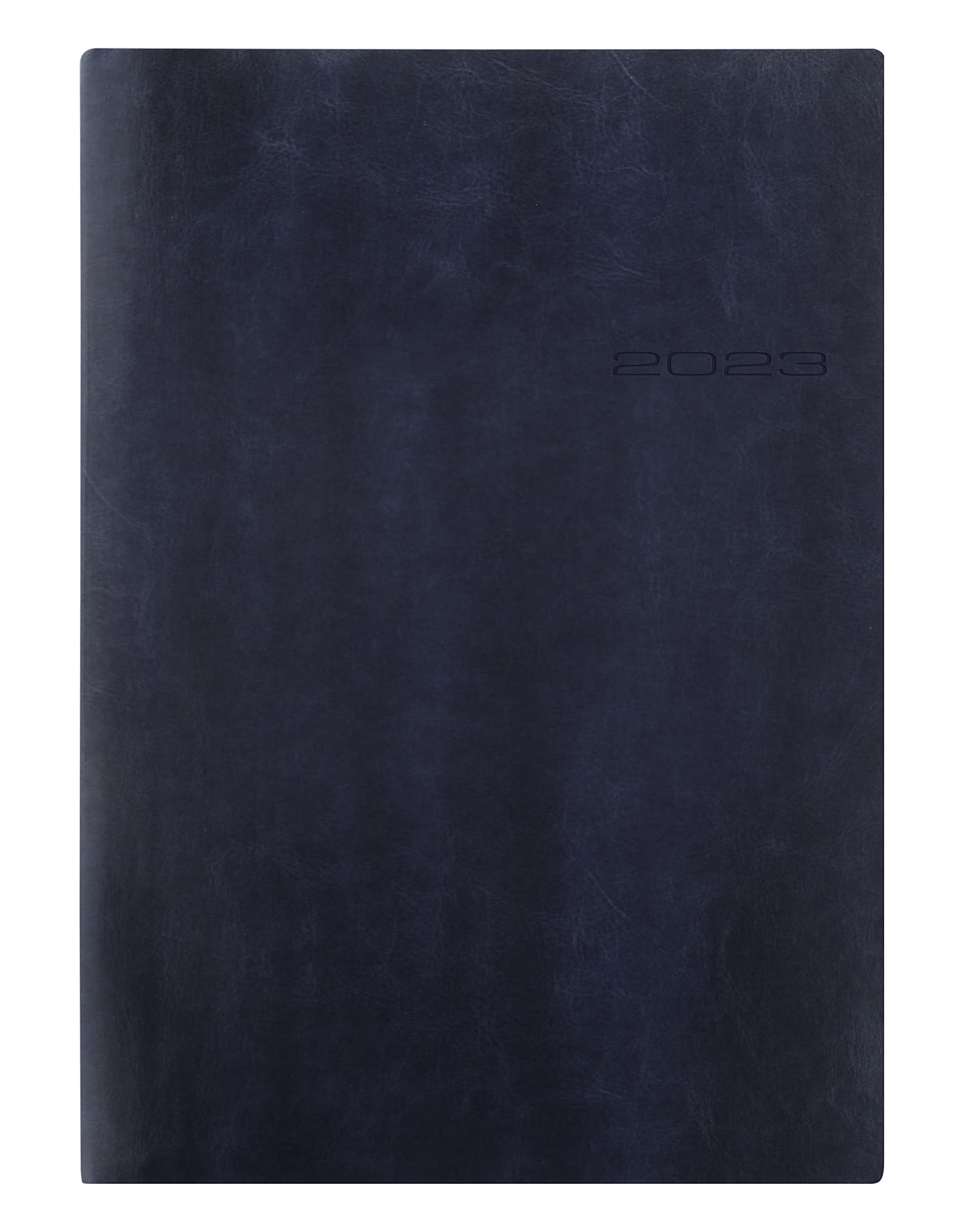 Letts Lecassa A4 week to view 2023 diary - navy