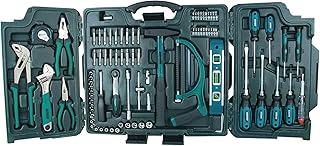 Brüder Mannesmann M29085 Premium Universal und Haushalts-Werkzeugkoffer, 89-tlg