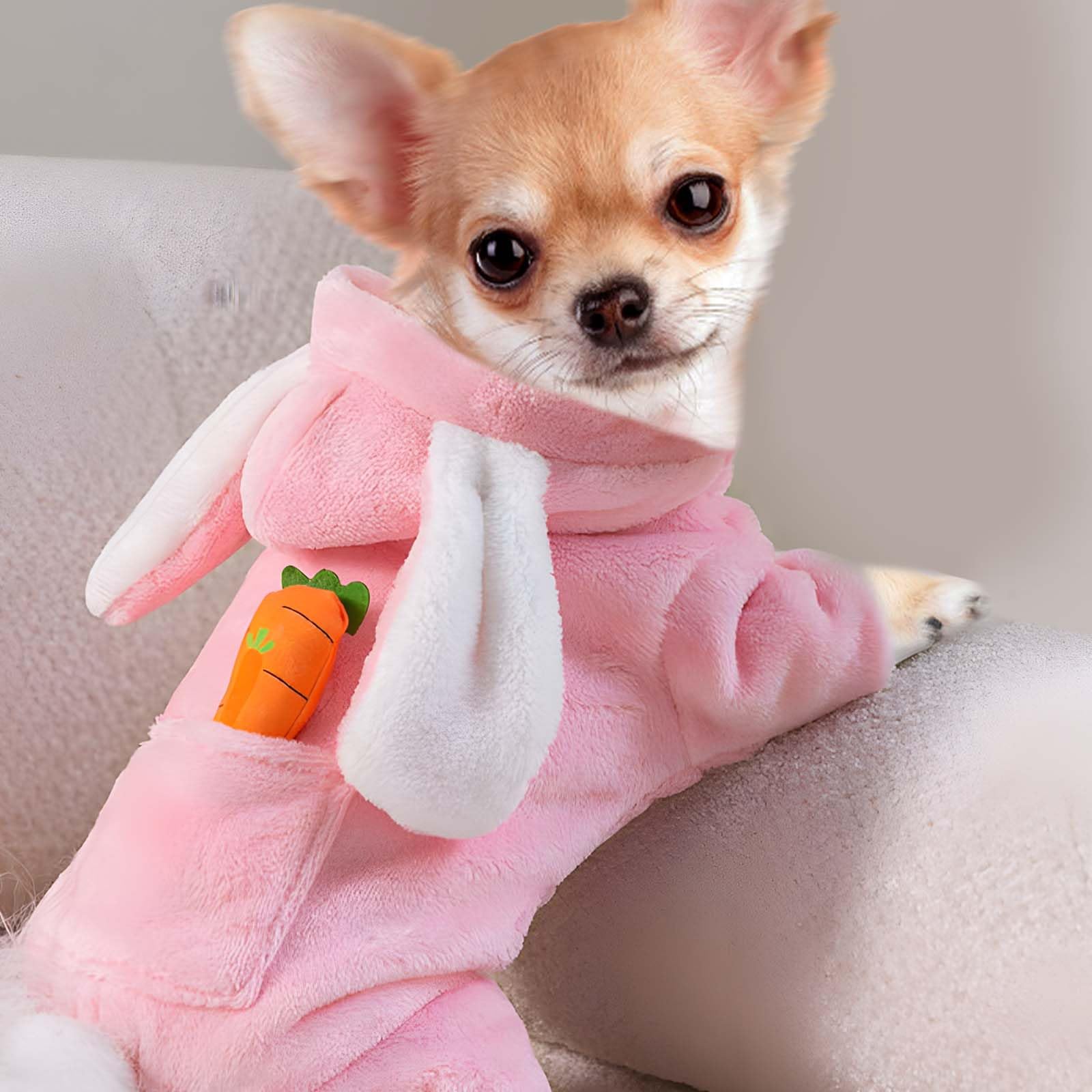 Easter Dog Bunny Costume Pet Costume Puppy Hoodies Dog Clothes Rabbit ...