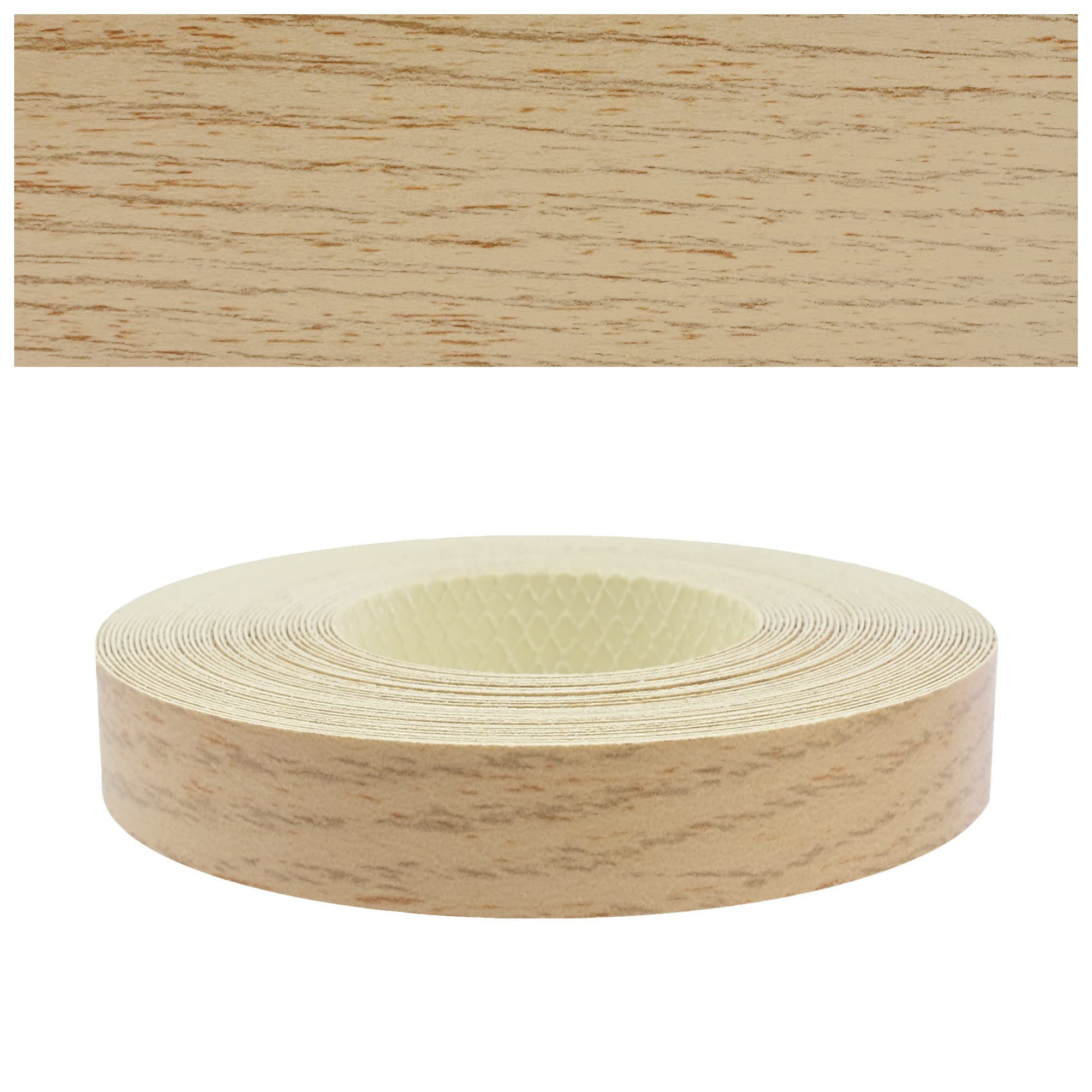 Mprofi MT® Melamine Edge Banding Oak Sonoma | 22mm X 20m | Melamine Edging Tape | Iron-On Edge Trim with Hot Melt Adhesive | Durable & Easy to Apply for Furniture, Shelves & Worktops