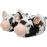 Onmygogo Fuzzy Winter Animal Slippers for Men and Women