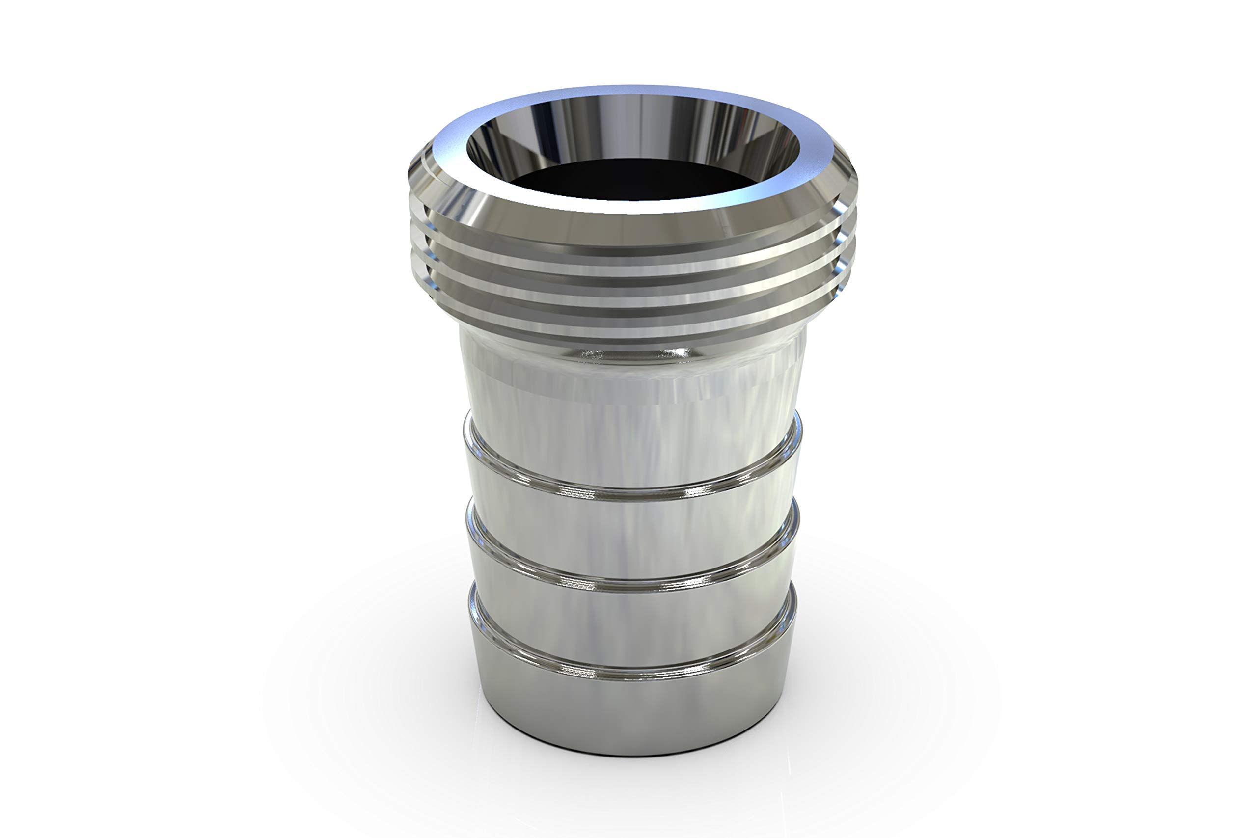 ABA Beul 11001.227.6 Threaded Hose Connector with Male Thread G 3/4 for Hose 1/2 x 13 for Water Plug Coupling 3/4 Brass