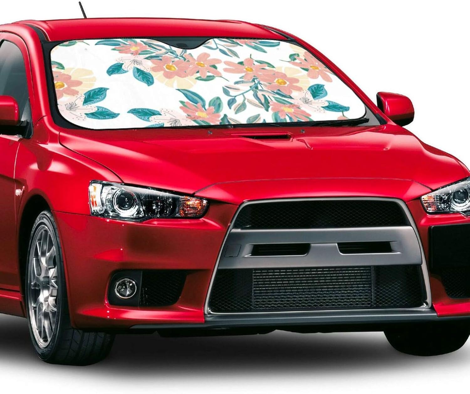 Lbuxinqu 6 Windshield Sun Visor, Used for Car SUV Truck (13070cm and 14076cm) Front Window Sunshade Sunshade: Sports & Outdoors