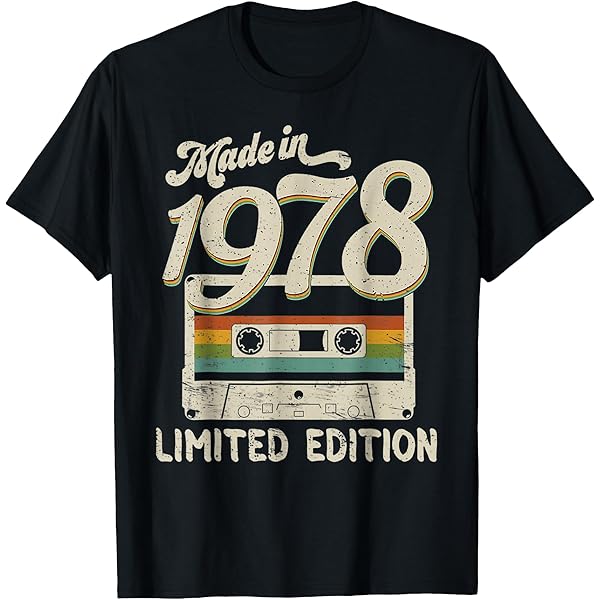 Amazon.com: Vintage 1978 Birthday Limited Edition Men Women