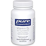 Pure Encapsulations Vitamin D3 125 mcg (5,000 IU) | Supplement to Support Bone, Joint, Breast, Prostate, Heart, Colon and Imm
