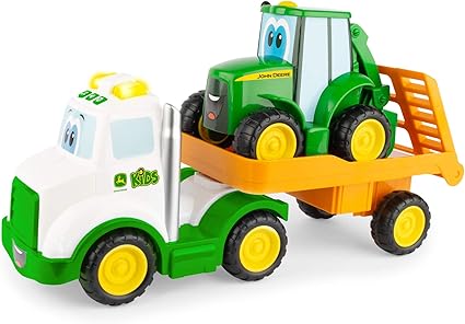 Ensemble De Jouets Pour Tracteur De Transport 2 477 John Deere Farmin Friends Jouet A Pousser Adapte Aux Garcons Et Aux Filles De 18 Mois 3 Ans Ensemble De Ferme Pour Les