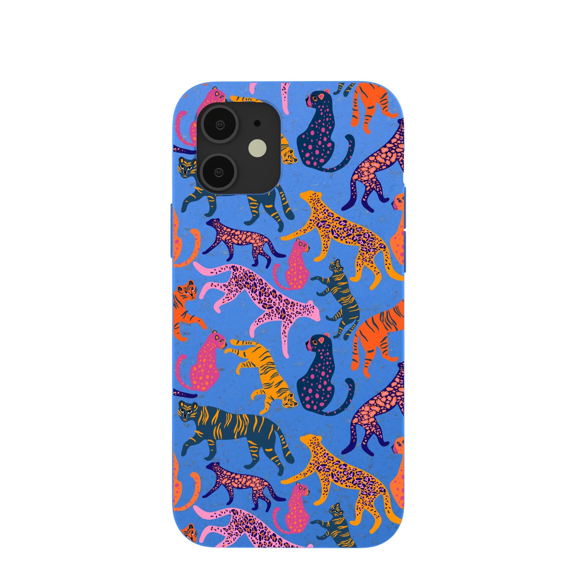 Pela | Phone Case Compatible with iPhone 12 / iPhone 12 Pro | Limited Edition | Supports Wireless Charging | Cute Eco Friendly | Jungle Cat