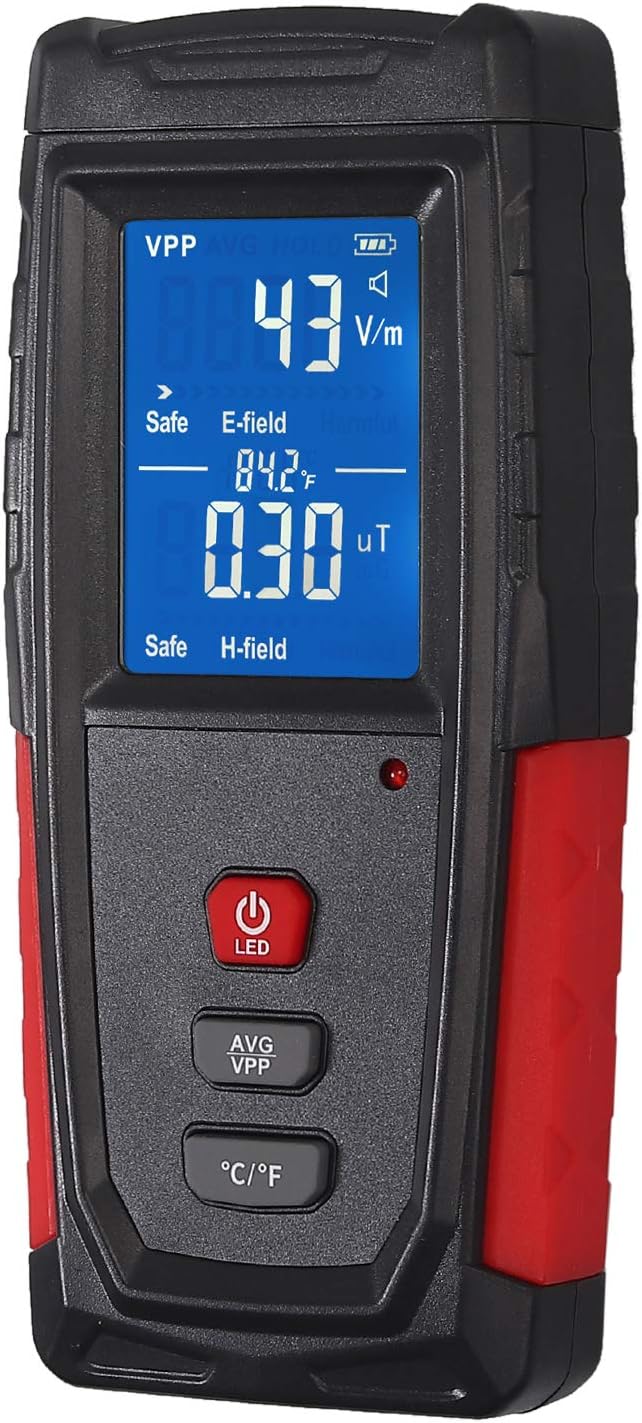 CAMWAY EMF Meter EMF Messgerät, Mini Strahlenmessgerät Amazon.de Elektronik