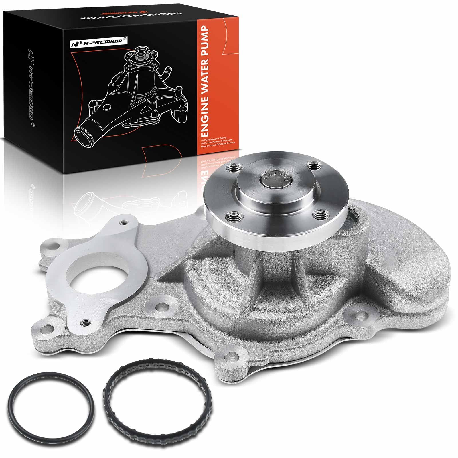 Photo 1 of ** SOLD AS IS, NO REFUND/RETURN** SEE COMMENTS!
A-Premium Engine Water Pump with Gasket Compatible with Ford F-150 2011-2016, Transit-150/250/350HD 2015-2019 & Lincoln Navigator 2015-2017, V6 3.5L (fits 4-Bolt Pulley Flange)