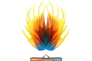 Baisdan 55'' Double Layered Worship Flags for Dance Church, Praise Dance Flags for Worship, Praise Flag with Flexible Rod and Storage Bag, Set of 2, Yellow-Orange-Blue