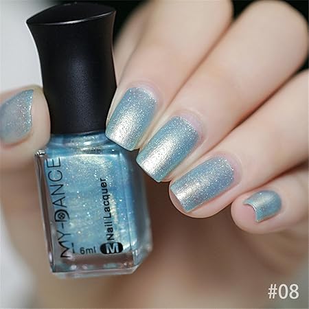 Amazon 人魚姫マニキュア 10ml パール感 ラメ入り 超キラキラ マニキュア ネイルポリッシュ 8 Innail マニキュア ネイルポリッシュ 通販