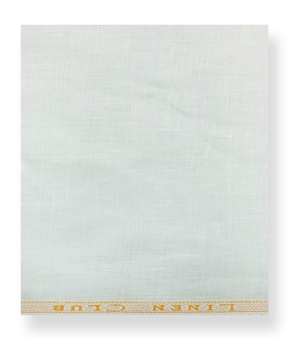 Linen Unstitched Shirt Fabric (White 
