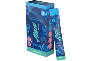 Alani Nu BREEZEBERRY, Energy Sticks Drink Powder, 200mg Caffeine, Pre Workout Performance with Antioxidants, On-The-Go Drink Mix, Biotin, B Vitamins, Zero Sugar, 5 Calories, 10 Pack
