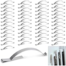 Lot De 50 Coins De Cadre Pour écran - 5/16" X 3/4" - Plastique Nylon Blanc - Assemblage Durable
