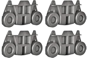 Jolaxy 4-Pack W10195416 Dishwasher Wheels Replacement for Kitchen-Aid Whirlpool Maytag Kenmore JennAir Amana, Ultra Durable Lower Dishrack Wheels, Replace Part Number 4245021 PS11722152 W10195416V