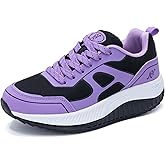 AOV Womens Walking Shoes with Arch Support Plantar Fasciitis Sneakers Gym Tennis for Foot and Heel Pain Relief
