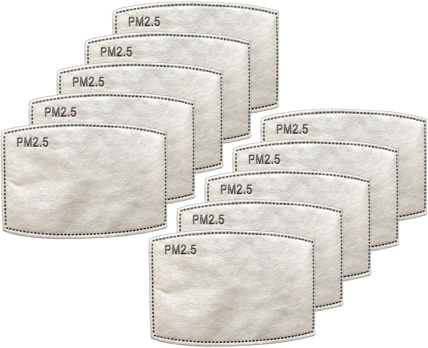 20 x PM2.5 Filter Replacement - Activated Carbon Filter - 5 Layers - Skootway - Protective Face Mask Filter