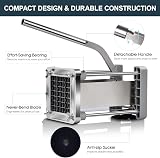 Sopito Potato Cutter Chip Cutter Stainless Steel 1/2 Inch Blades view 5