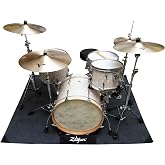Zildjian ZGIGRUG Gig Drum Rug | Drum mat with nylon carrying case for acoustic drums, electronic kits and studio sessions