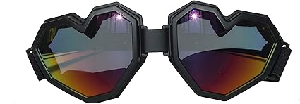 Heart shaped ski goggles Clearance