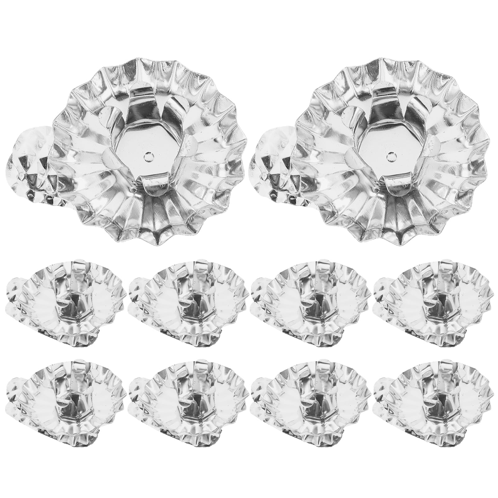 Happyyami 10pcs Christmas Tree Candle Holder Clip on Candle Holders Window Candle Holder Clamps Traditional Vintage Candle Holders with Clip for Christmas Tree Xmas Holiday Decor