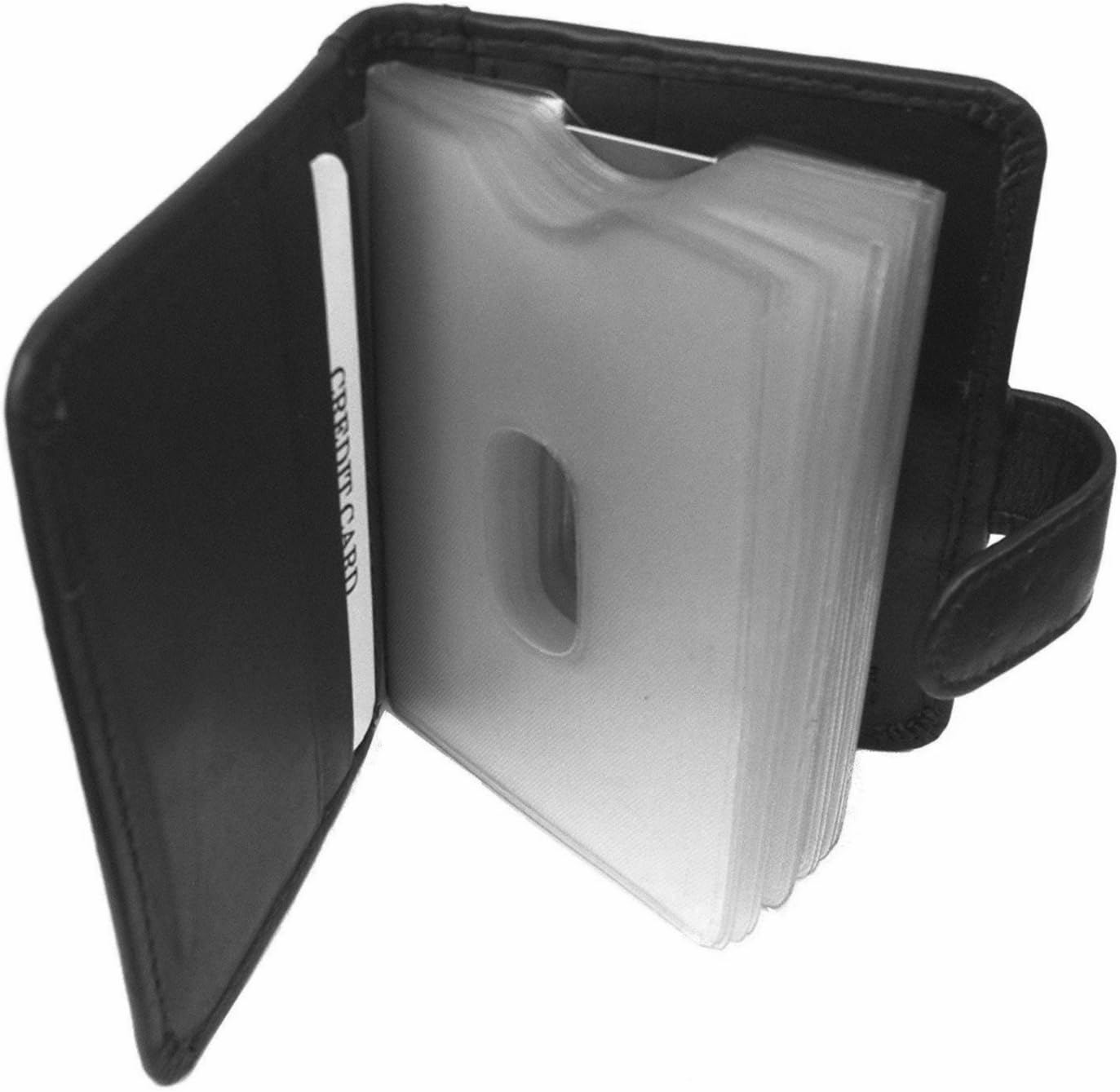 Primehide Soft Leather Credit Card Holder Black Amazon.co.uk Luggage