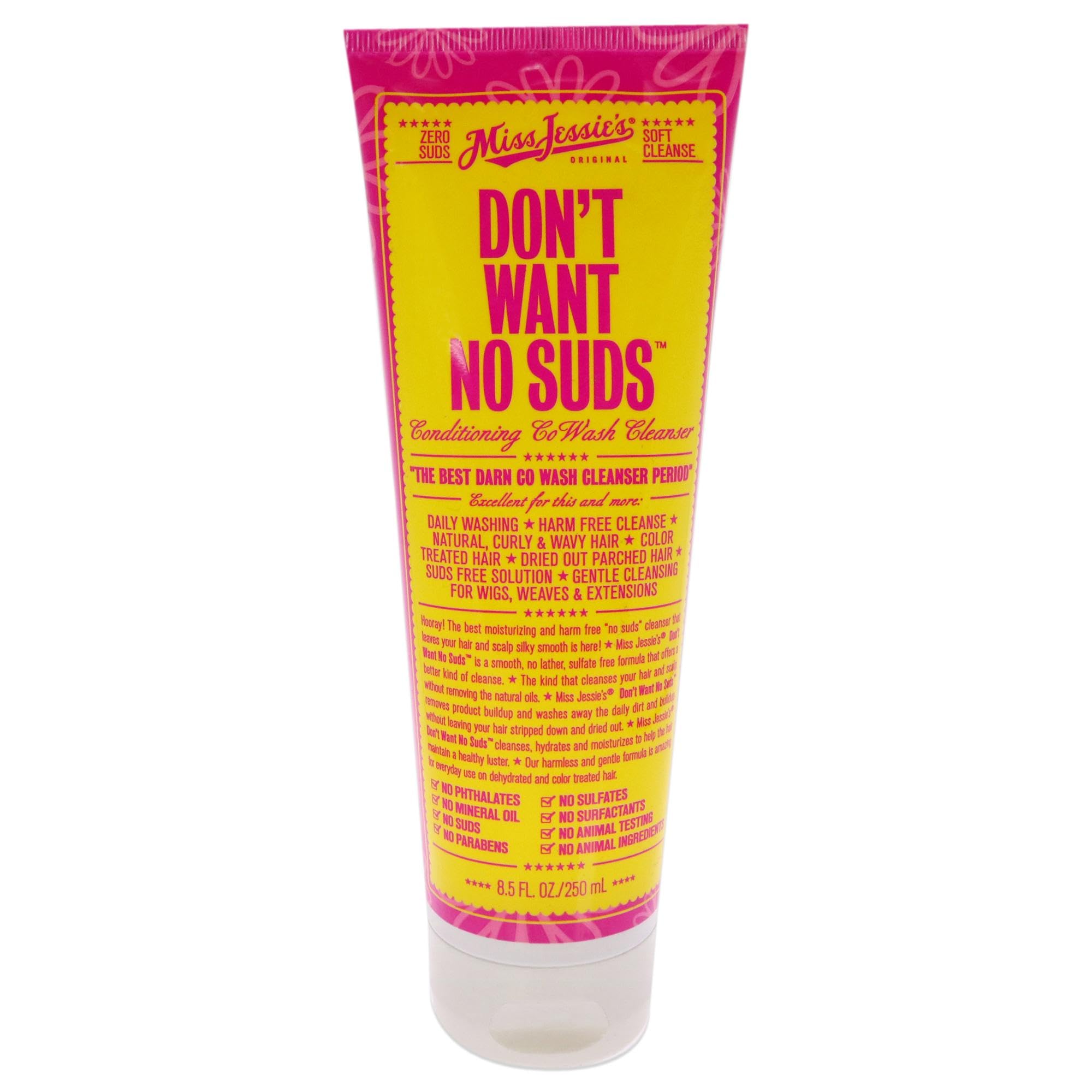 Dont Want No Suds by Miss Jessies for Unisex - 8.5 oz Cleanser