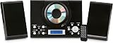 Grouptronics CD Player HiFi System Radio USB MP3 Clock Alarm Remote Wall Mount
