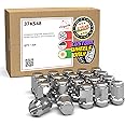 Wheel Accessories Parts 20 Pcs M14x1.5 14x1.5 Thread Bulge Acorn 1.4" Long Lug Nuts Chrome 3/4" 19mm Hex Fits Chevy Camaro Corvette ｜ Dodge Charger Challenger ｜ Ford Mustang ｜ Jeep Wrangler