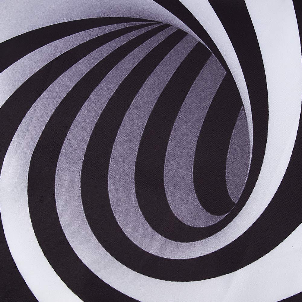 UNICOMIDEA 8-12 Years Old Kids Pullover Hoodies All Over Print White Black Swirl Cool Personalized Loose Fit Comfy Durable Sweatershirts Jackets Back to School Clothing for Teenager Boys Girls M