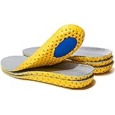 XINIFOOT 3 Pairs Elastic Shock Absorbing Shoe Insoles Breathable Honeycomb Sneaker Inserts Sports Shoe Insole Replacement Insoles for Men