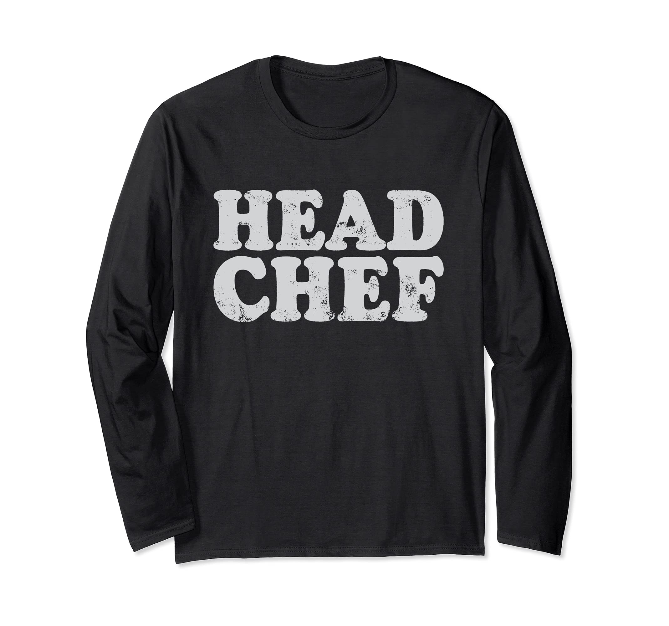 Head Chef Cook Vintage Men Women Kitchen Cooking Culinary Long Sleeve T-Shirt