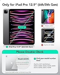 ESR for iPad Pro 12.9 Inch Case (2022/2021), iPad