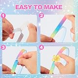 TsuperU Girls Craft Kit DIY Headband Charms Hair Accessories Toy Age 5-12 Years view 7