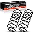 A-Premium 2Pcs Rear Suspension Coil Spring Set Compatible with Dodge Grand Caravan Chrysler Town & Country Volkswagen Routan,
