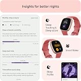 Fitbit Versa 4 Fitness Smartwatch GPS 6-Day Battery Pink Sand Copper Rose view 5