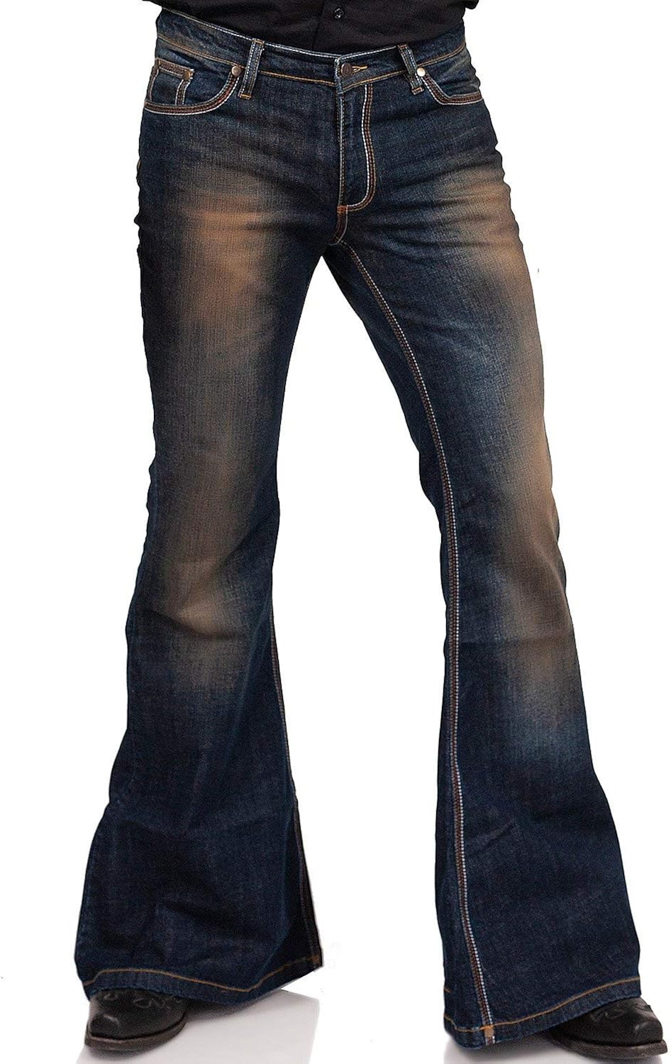 star flared trousers