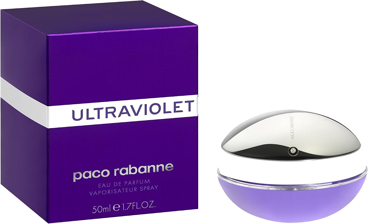 Ultraviolet by Paco Rabanne Eau de Parfum for Women 50 ml, 50 ml (Pack of 1)