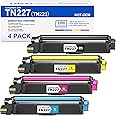 (with Chip) TN227 Toner Cartridge Compatible Replacement for TN223 TN 227 TN-223 TN-227 Work with MFC-L3770CDW HL-L3270CDW HL