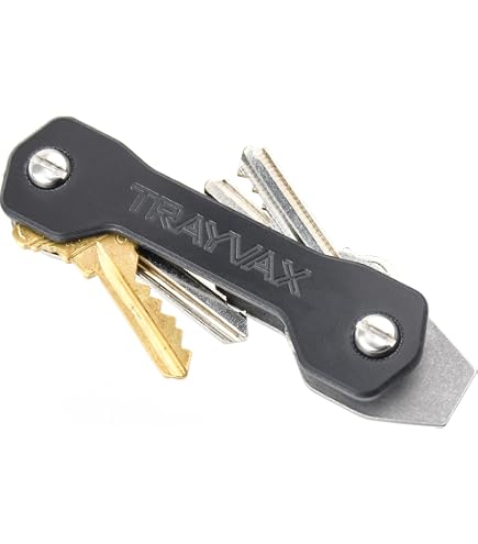 Amazon.com: Trayvax Keydex Key Holder, Metal Keychain Organizer