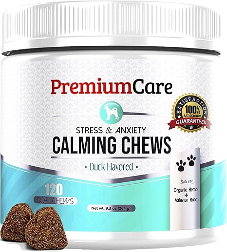 premium care stress and anxiety calming chews