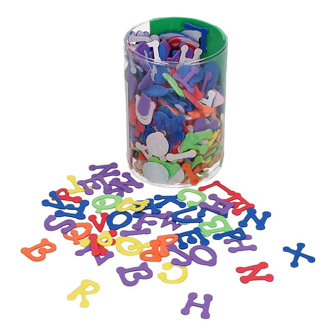 HAPE Beleduc Moosgummi Sticker Buchstaben 400 Teile