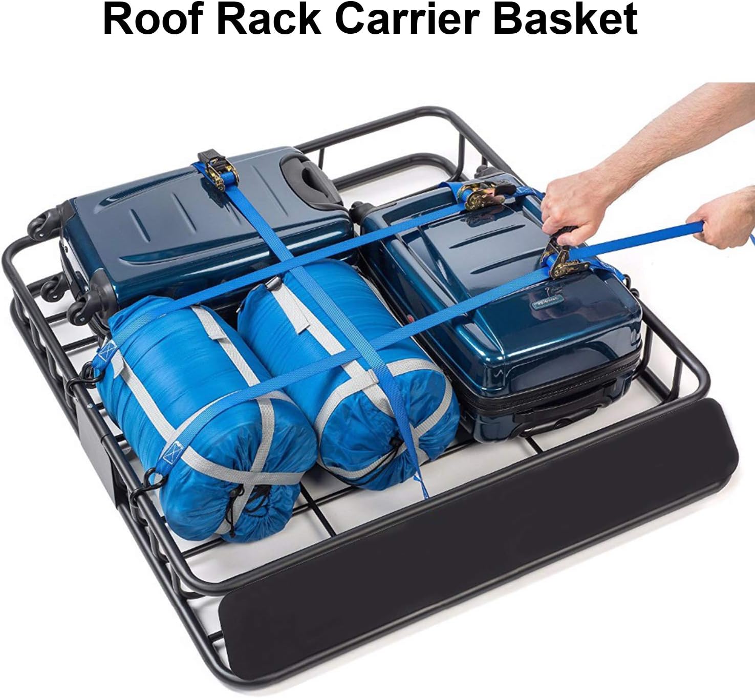 Cargo Baskets Tiptiper Rooftop Cargo Basket Universal Roof Rack Cargo