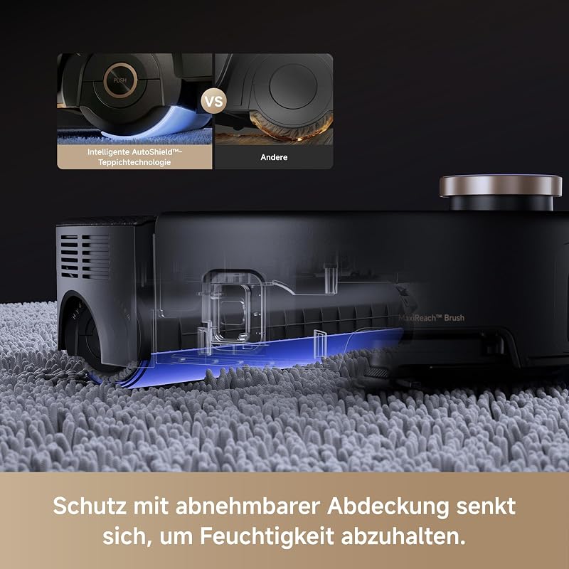 Z60 Ultra Roller Complete, HydroForce-Wischen, AutoShield-Tech Schwarz