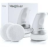 Vibro Sculpt 1.0 Body Contouring Machine – Body Sculpting Machine for Lymphatic Drainage Massage & Cellulite Massage Tool for Skin Firming – Electric Device with Interchangeable Pads