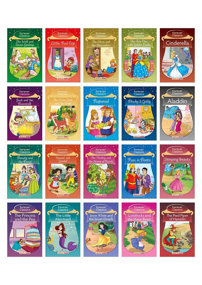 Forever Classics (Set Of 20 Fairy Tales With Colourful Pictures