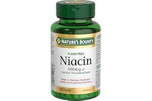 Nature's Bounty Niacin, 120 Count